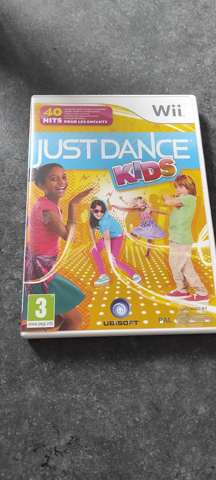 Jeu Wii Just dance kids