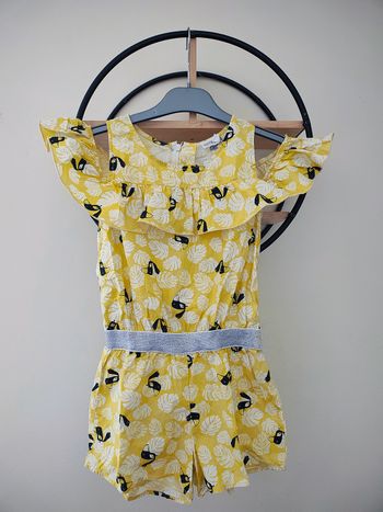 8 ans salopette short combishort été orchestra 