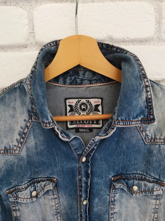Alcott chemise en jean homme taille S - photo numéro 3