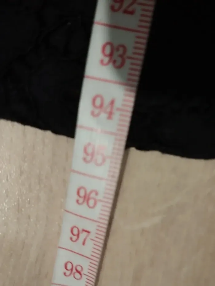Robe Yumi noire effet "dentelle" taille 44 - photo numéro 10
