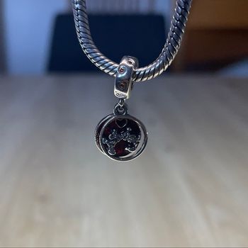 Charm Pandora Bisou Mickey & Minnie 💞 Amour Disney – Bijou Rare en Argent 925