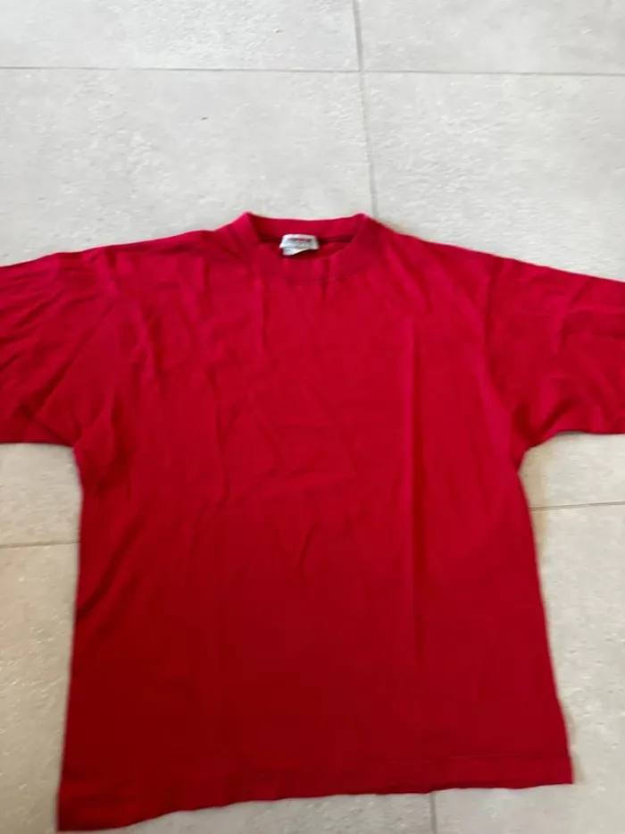 T-shirt rouge Rodier, taille L ,très bon état