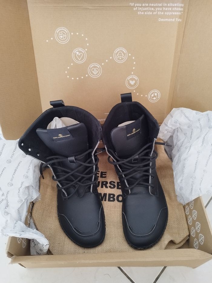 Bottines barefoot vegan Be Flamboyant taille 41