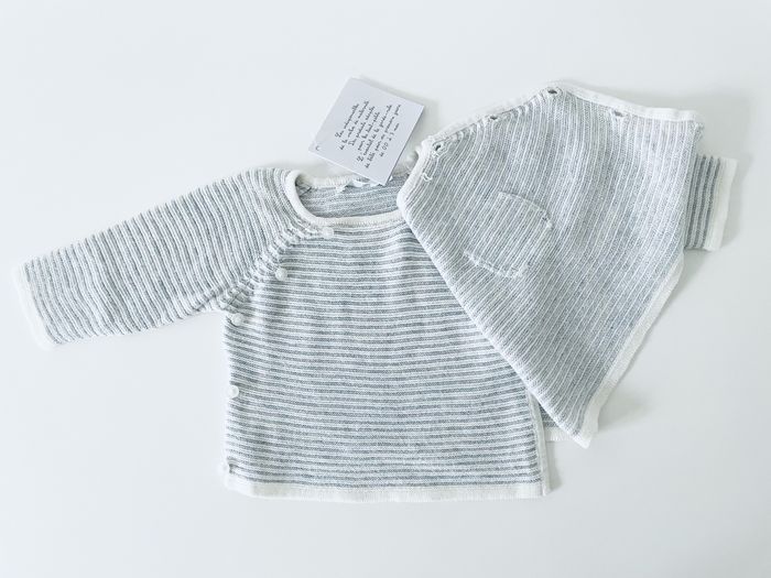 Brassiere chaude en laine / Bout’ Chou - photo numéro 5