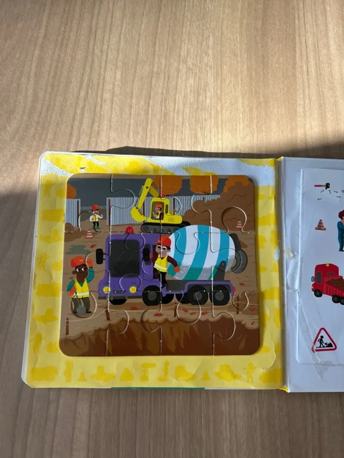 Livre le chantier ma baby encyclopédie Larousse - photo numéro 13