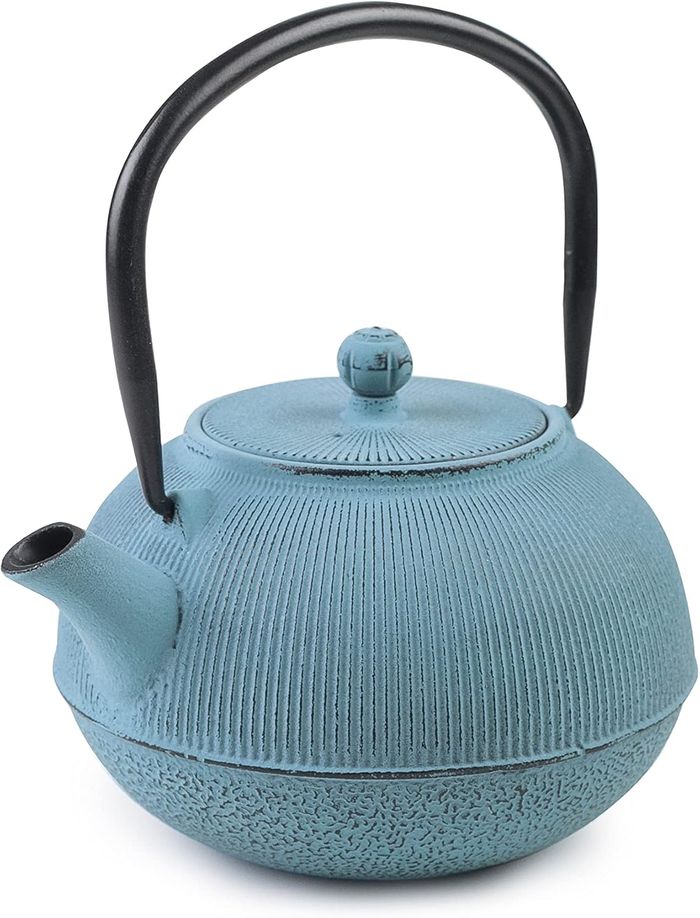 Théière en Fonte Negara, 0,8 Litre, Intérieur Émaillé, Compatible avec les Plaques à Induction
