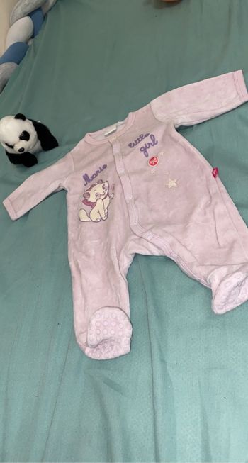 Pyjama épais bébé fille 1 mois