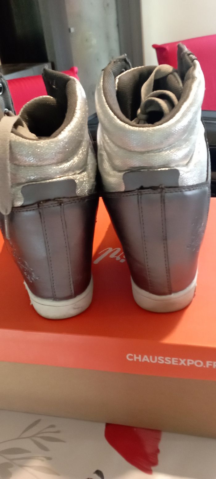 Chaussures talons compensés - photo numéro 3