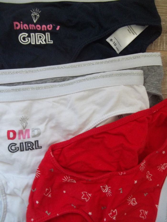 Lot 4 culottes Tex "Diamant" 8/10 ans - photo numéro 3