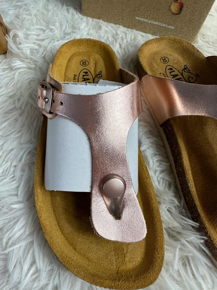 Paire de tong rose Plakton taille 32 - photo numéro 4