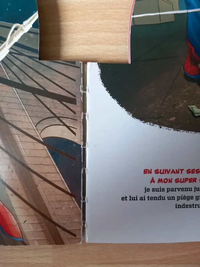Livre Spiderman Marvel - photo numéro 5
