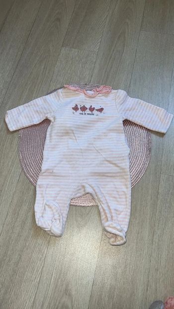 Pyjama bébé fille, 3 mois, tape à l’œil