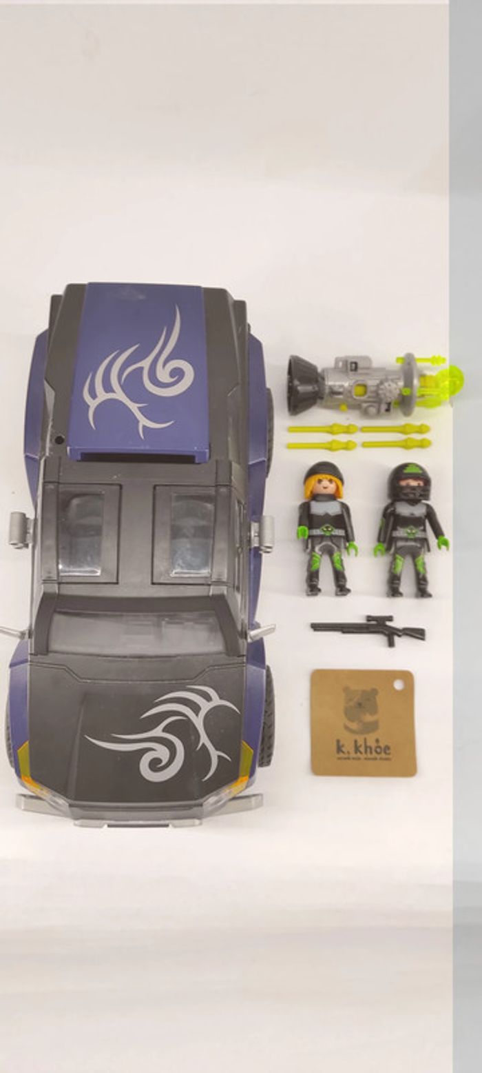 Playmobil 4878- 4x4 du Robo-Gang - photo numéro 4