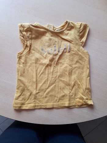 Tee-shirt manches courtes 12 mois