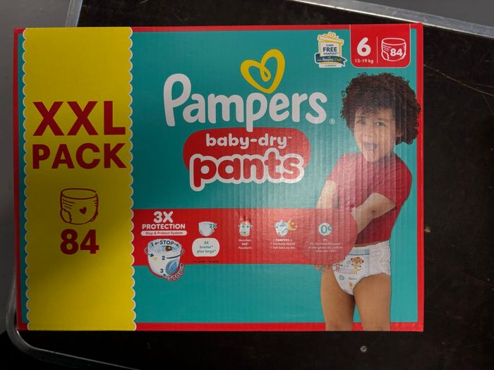 Pampers pants taille 6 XXL pack