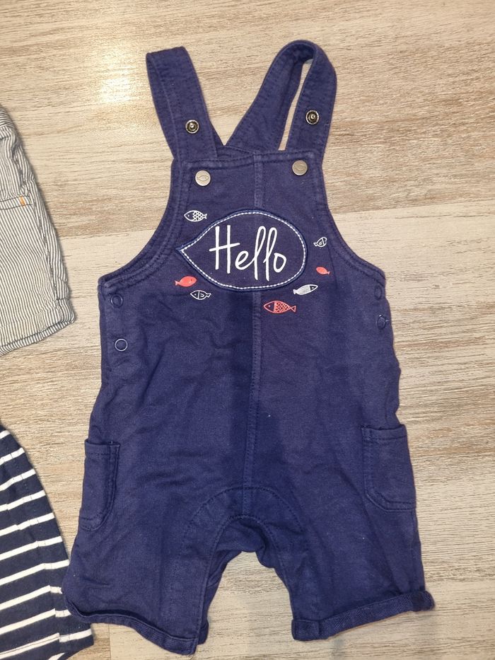 Lots shorts salopette 6mois - photo numéro 4