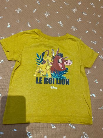 Teeshirt Roi Lion 4 ans