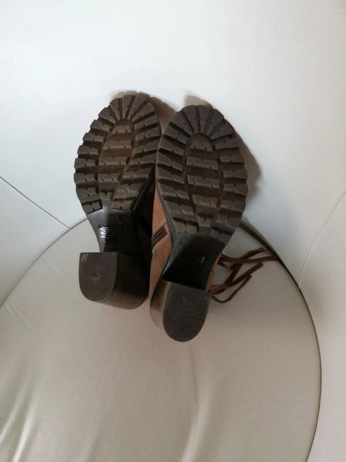 Bottine cuir t 37 - photo numéro 5