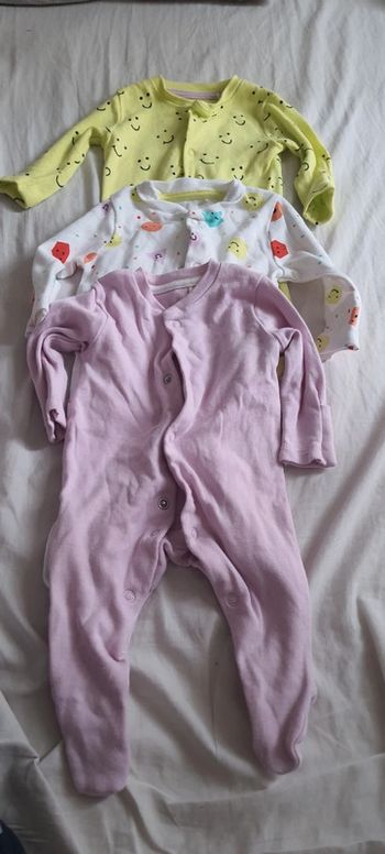 Grenouillères bebe fille