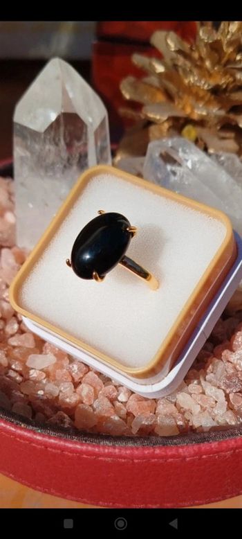 Bague Charme Obscur 💫 L’or 24K au service de la séduction