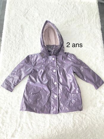 Imperméable veste violet 2a