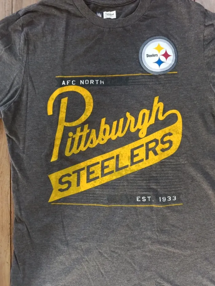 T-shirt Pittsburgh steelers afc north NFL team apparel M - photo numéro 2