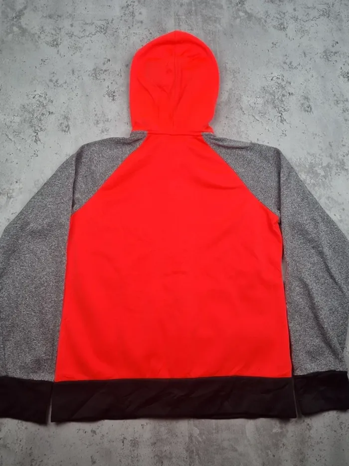 Veste zippée à capuche The North Face rose et grise – Taille M Femme (mesures en photos) - photo numéro 4