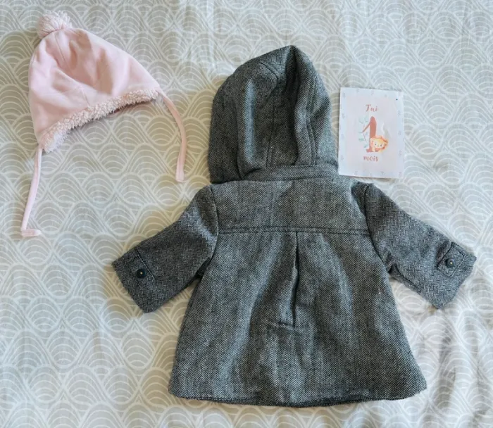 Manteau Orchestra 1 mois et bonnet Obaïbi offert - photo numéro 2