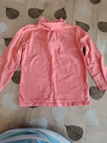Pull col roulé