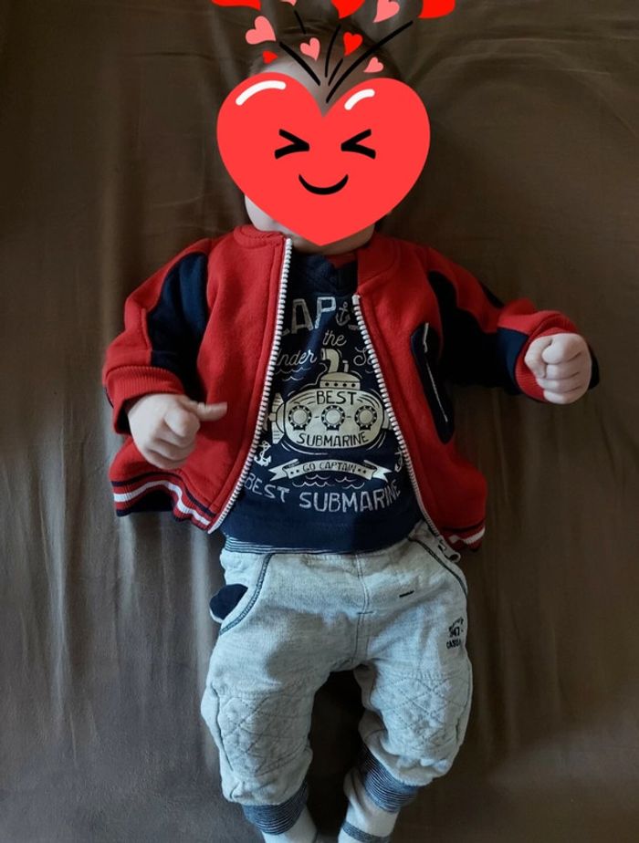 Ensemble bébé garçon 3 mois - photo numéro 7