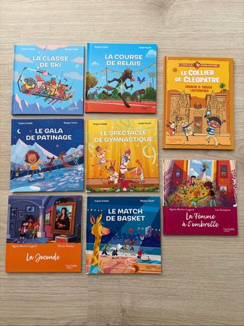Lot de 8 livres
