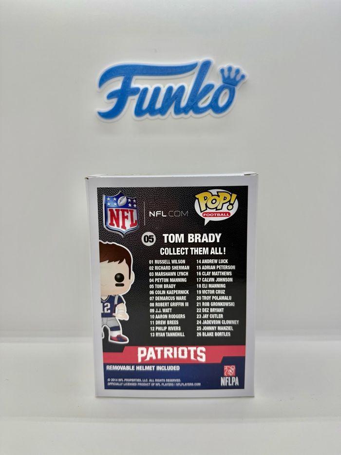 Funko Pop NFL Patriots Tom Brady 05 - photo numéro 3
