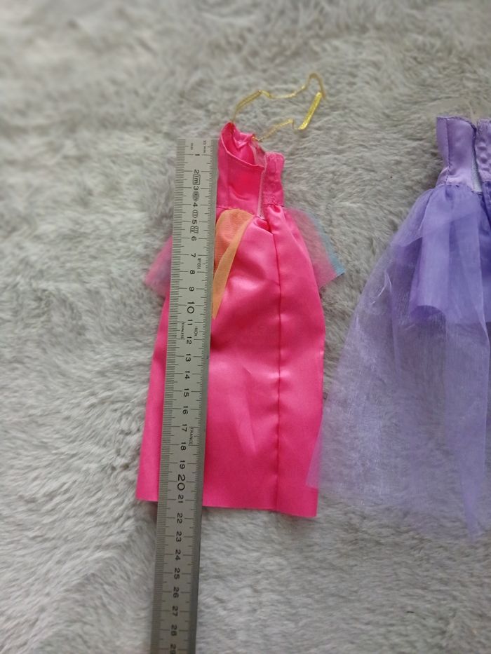Lot de 2 Robes de Soirée pour Poupée Mannequin (type Barbie) - photo numéro 7