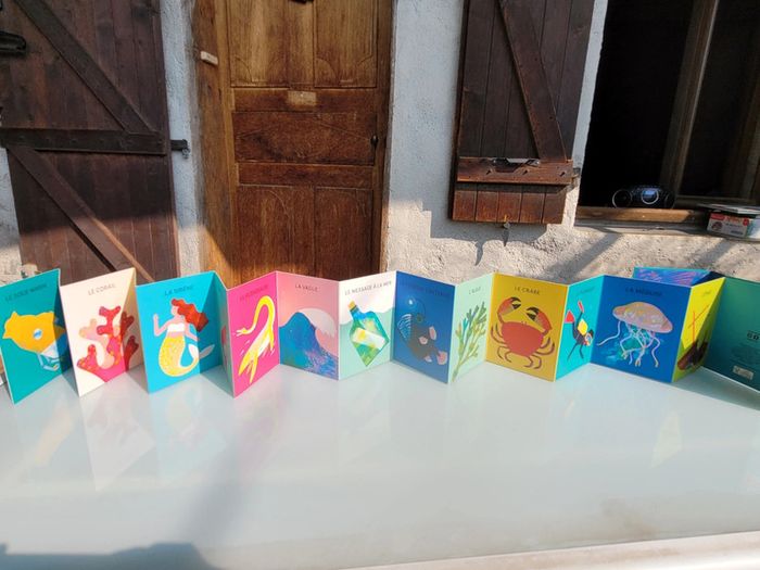 Superbe livre accordéon Amaterra 🪸 Sous la Mer 🐡 - photo numéro 16