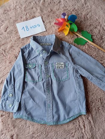 Chemise a rayures 18 mois