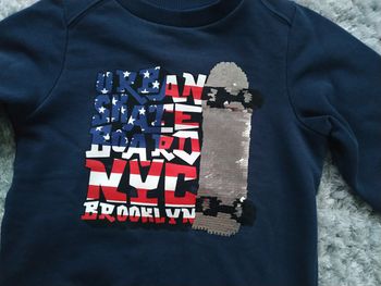 Sweat Vertbaudet skate 4 ans