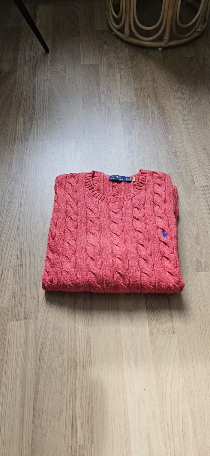 Pull torsadé ralph lauren