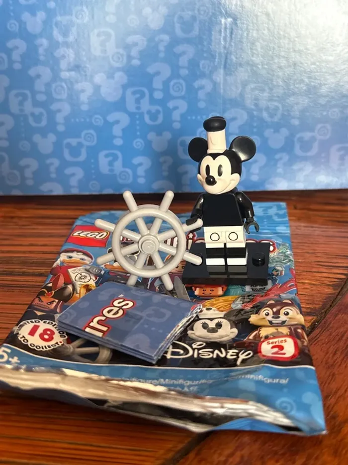 Figurine Lego Vintage Mickey , série 71024, Mickey, Disney, Series 2