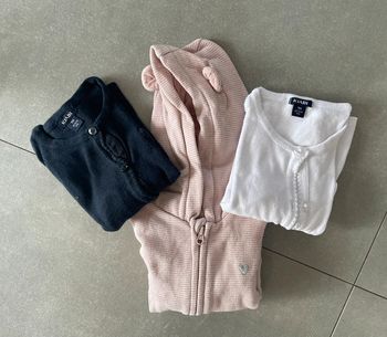 Lot 3 gilets BBF - 9mois