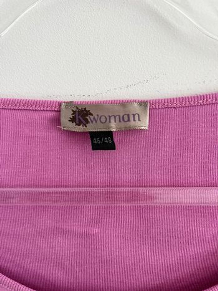 T-Shirt femme Kiabi taille 46/48 - photo numéro 3