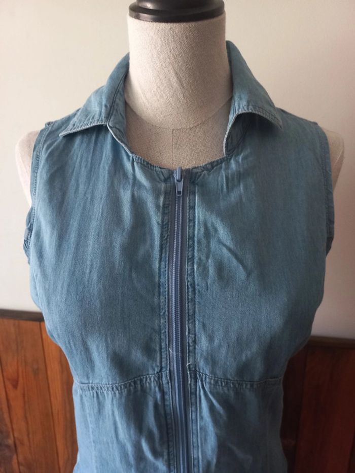 Robe en jean sans manches - photo numéro 3