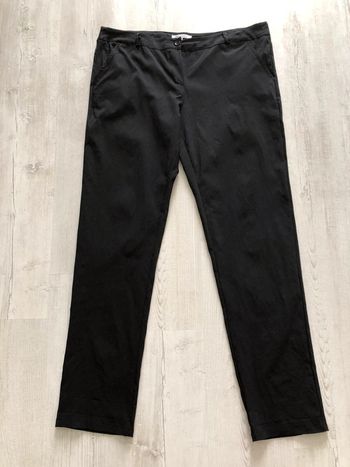 AN105- Pantalon droit noir T46 (46-48) NEUF