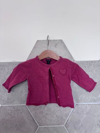 Gilet cœur 
