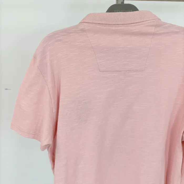 Polo Rose clair 100% coton - léger, Taille M - A398 - photo numéro 9