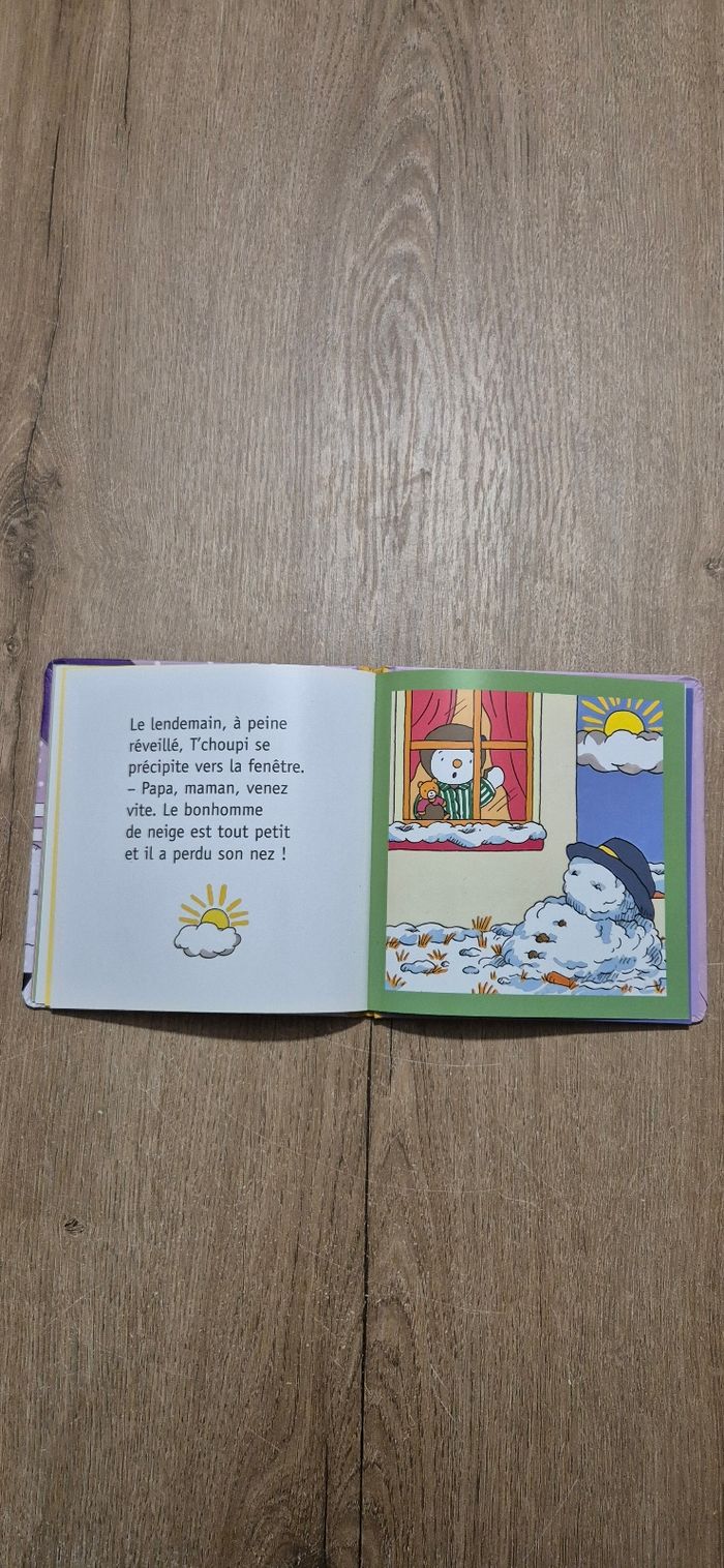 Livre T'choupi fait un bonhomme de neige - photo numéro 8