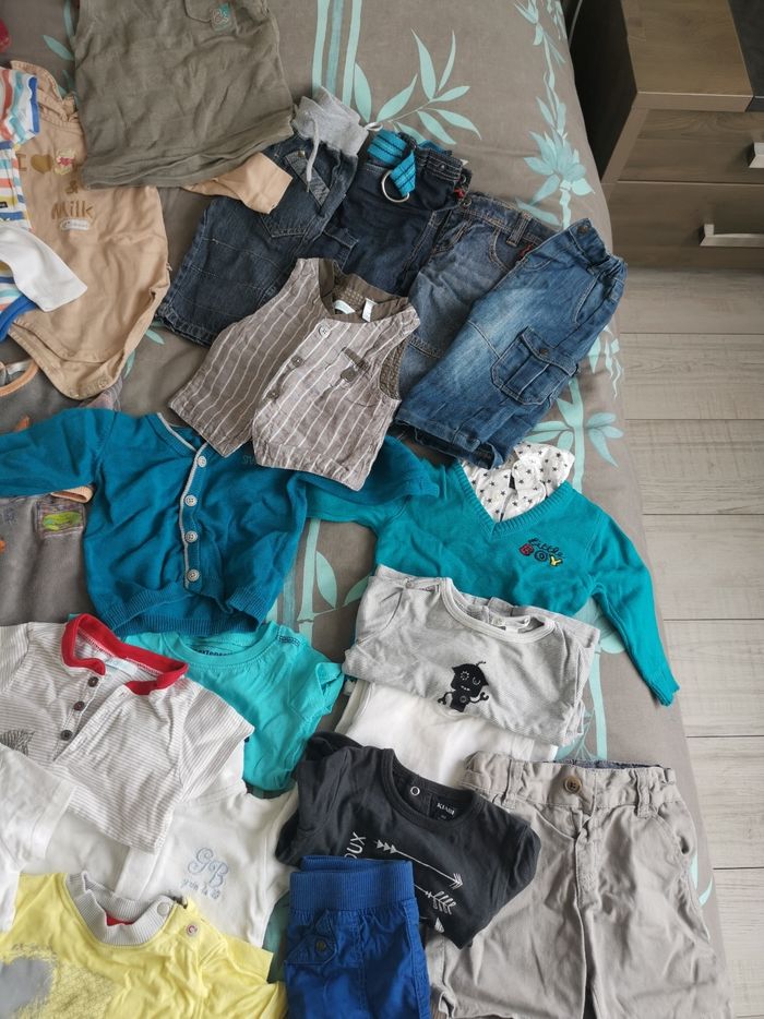 Lot de 47 vêtements bébé 6 mois - photo numéro 7