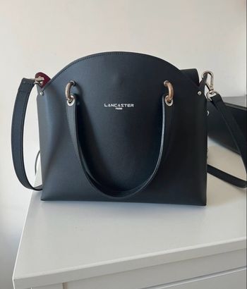 Sac à main et bandoulière lancaster noir