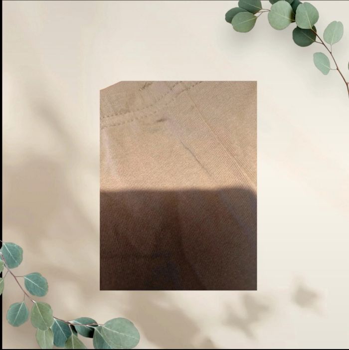 Legging/Pantalon léger bébé fille 3 mois - Marron Chiné - photo numéro 4