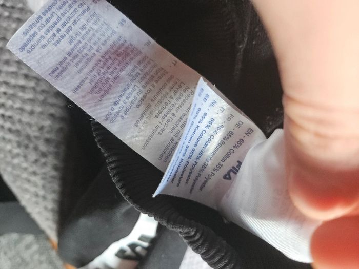 Sweat avec bandes fila * fila/ taille s* - photo numéro 12