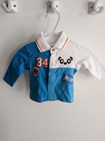 Polo manches longues